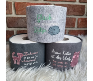 Stickserie - Sprüche Katze Vol. 2